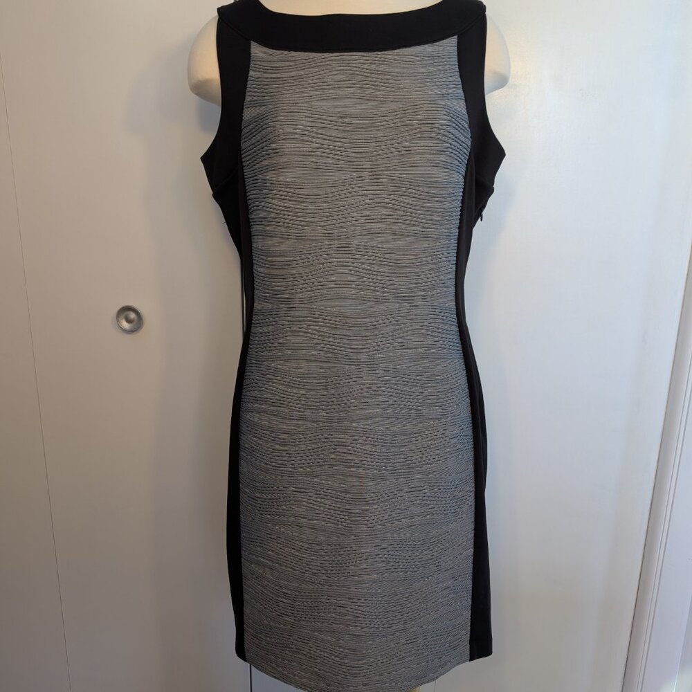 EUC Calvin Klein Bodycon Ruched Dress SZ 14